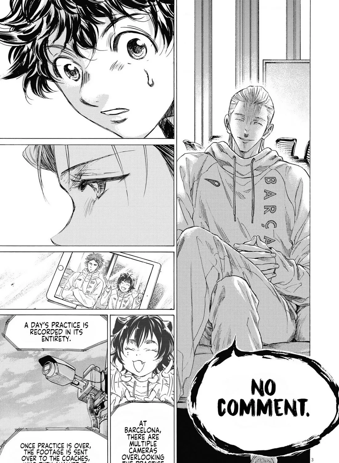Read Ao Ashi chapter 341 image 5 on Lezhin