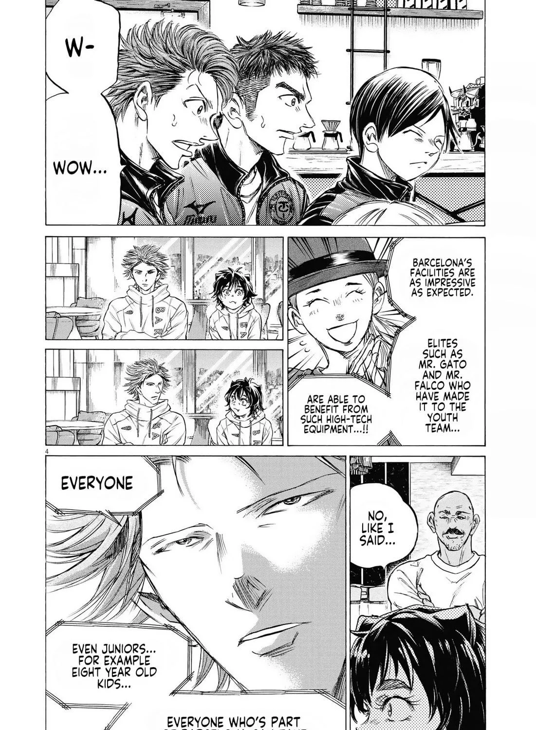Read Ao Ashi chapter 341 image 7 on Lezhin