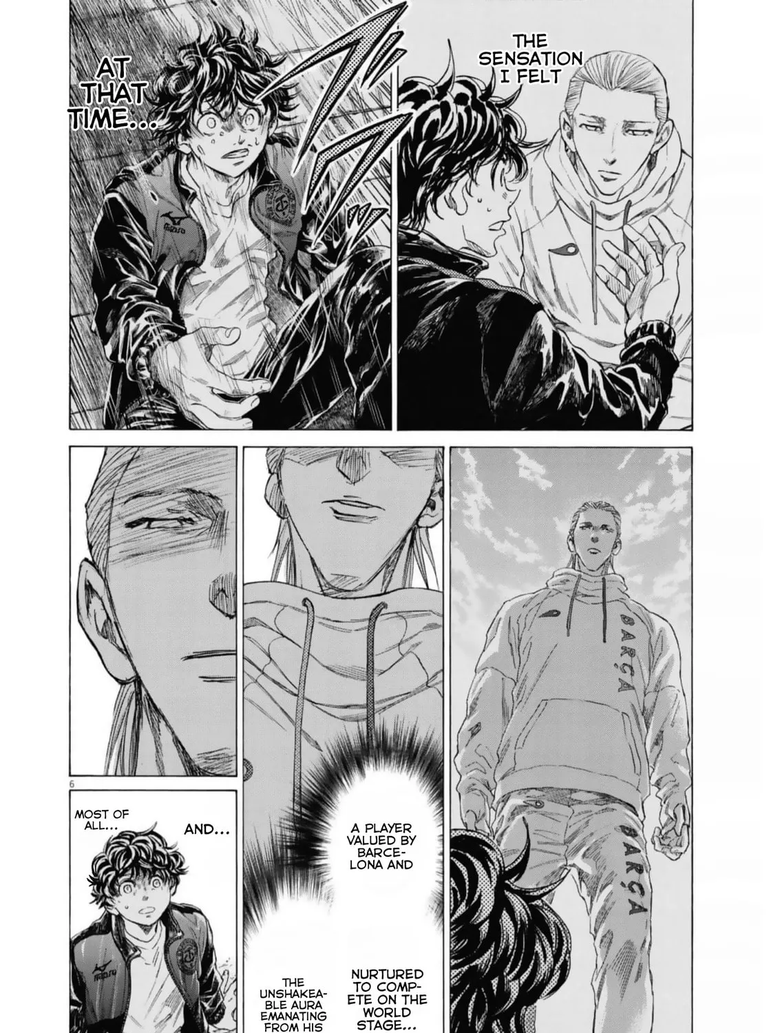 Read Ao Ashi chapter 342 image 11 on Lezhin