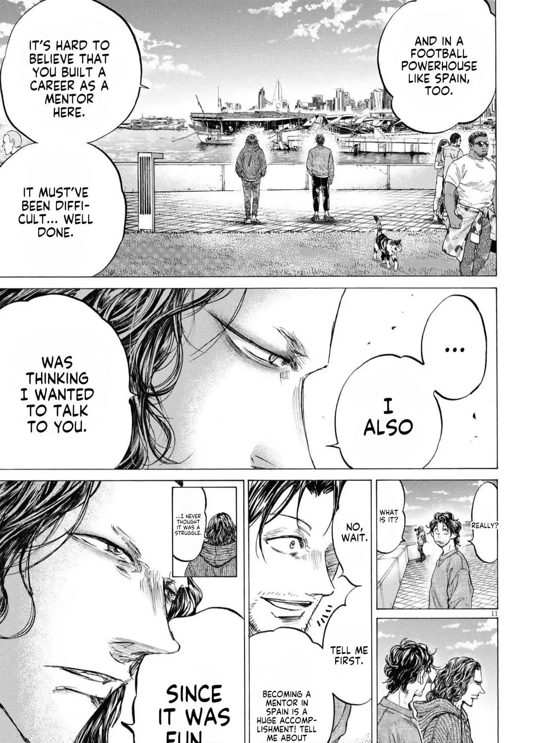 Read Ao Ashi chapter 342 image 21 on Lezhin