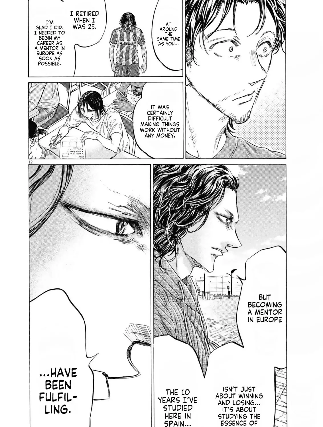 Read Ao Ashi chapter 342 image 23 on Lezhin