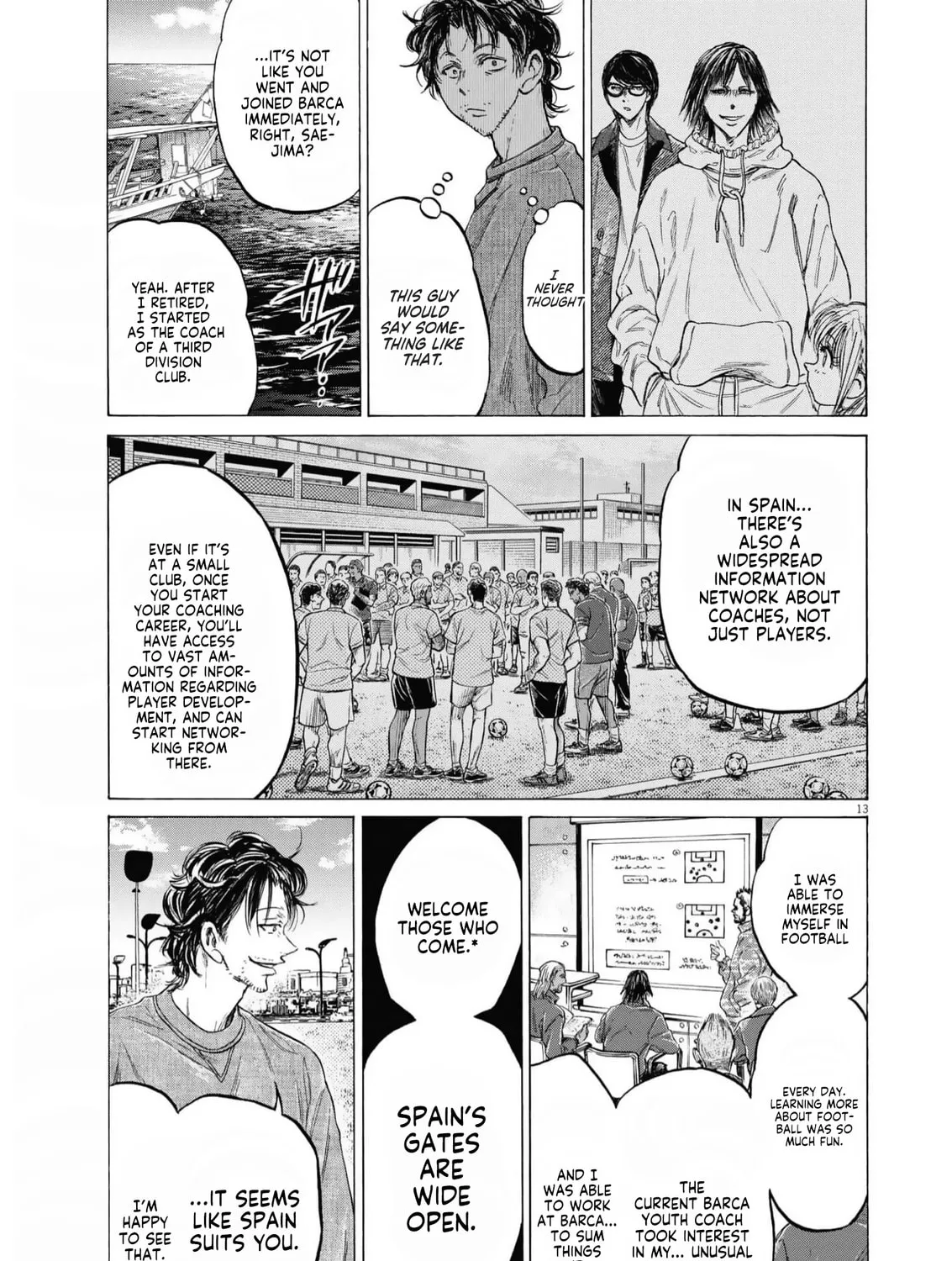 Read Ao Ashi chapter 342 image 25 on Lezhin