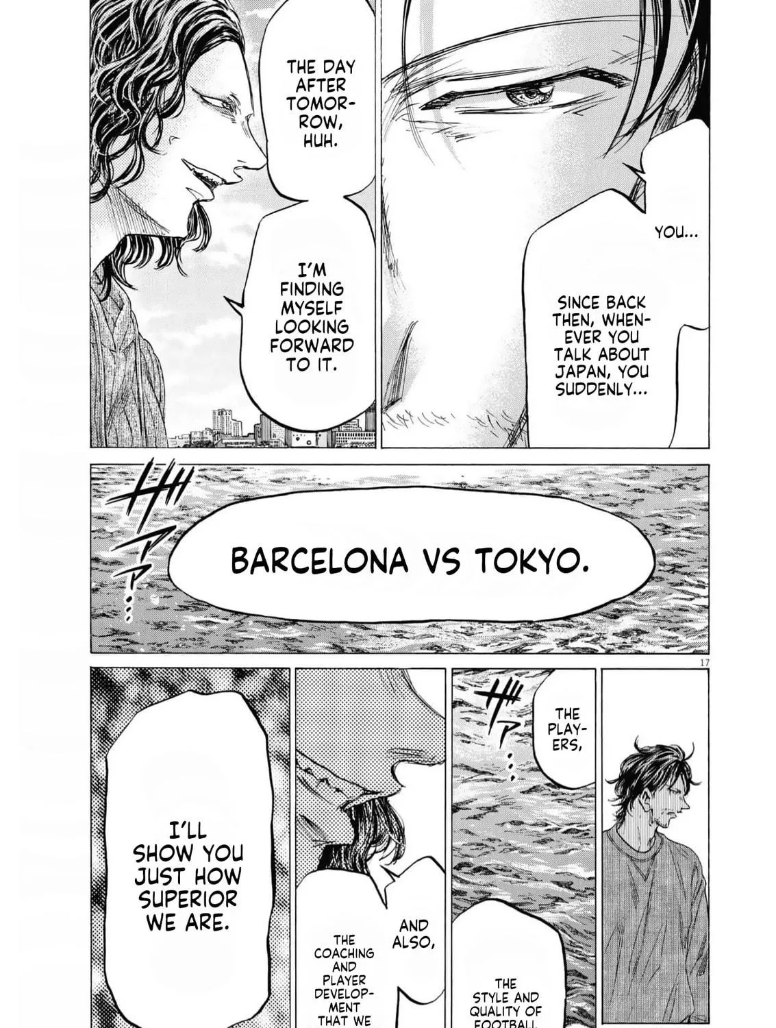 Read Ao Ashi chapter 342 image 33 on Lezhin