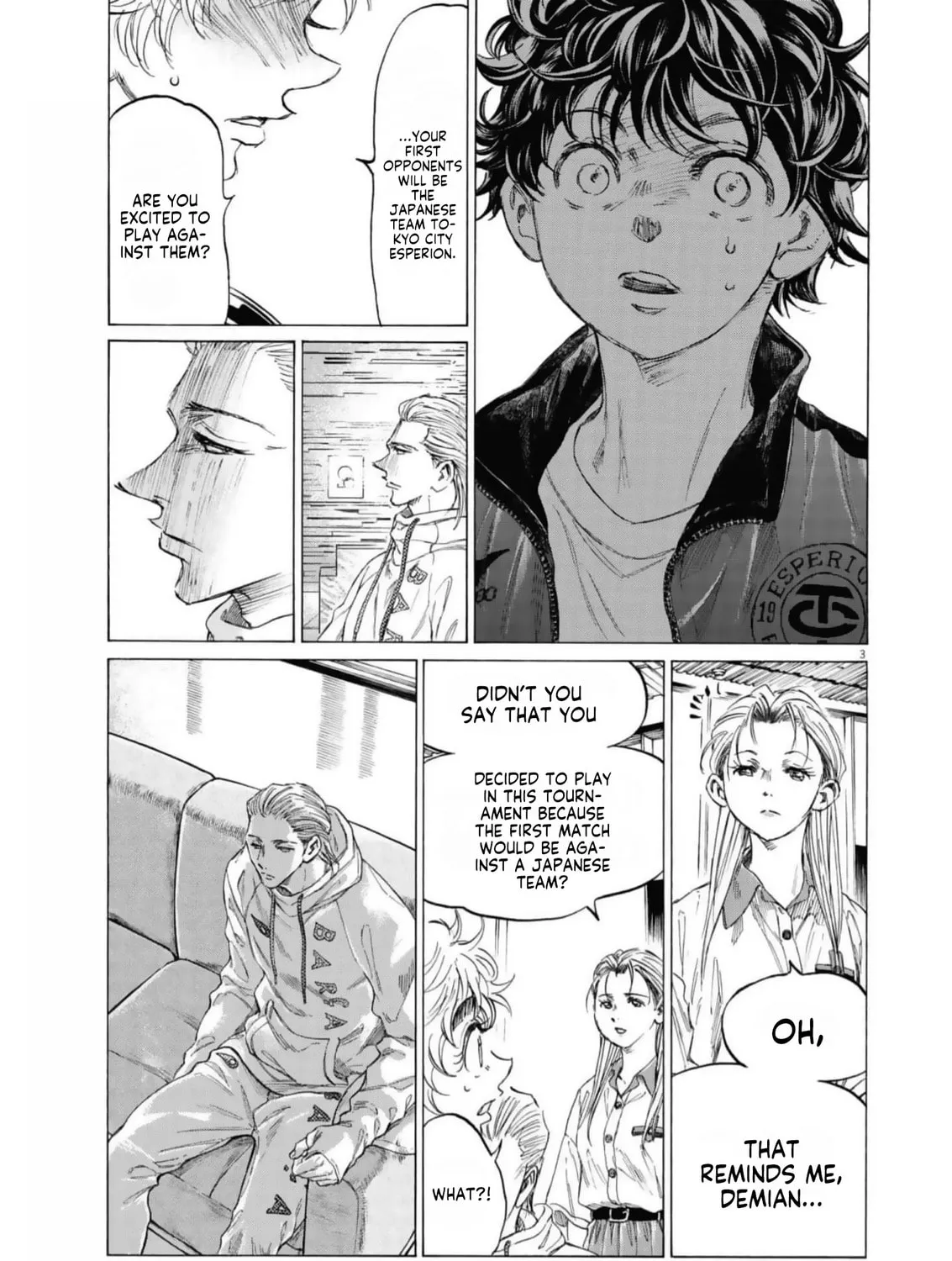 Read Ao Ashi chapter 342 image 5 on Lezhin