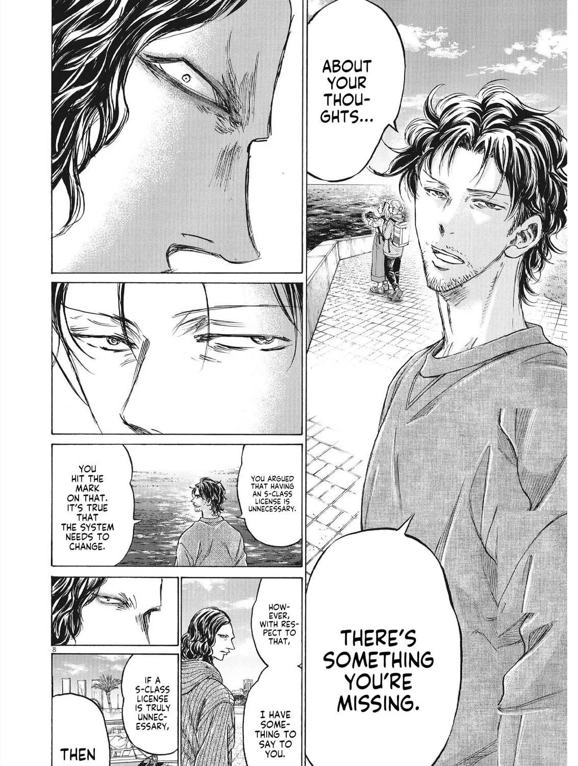 Read Ao Ashi chapter 343 image 14 on Lezhin