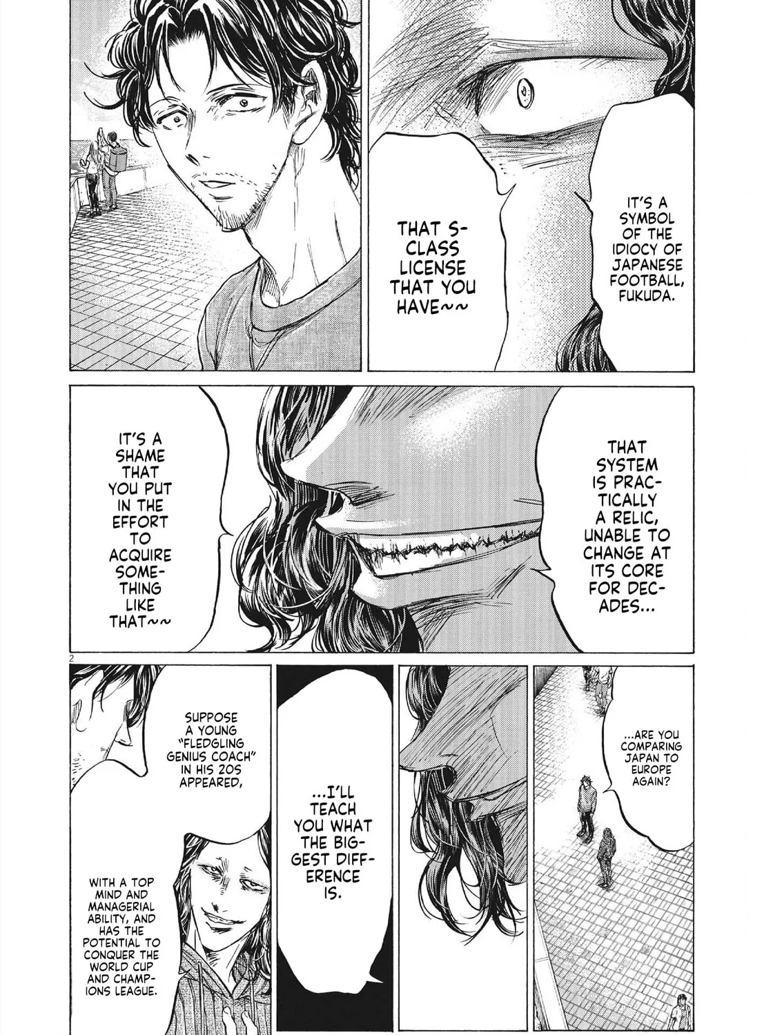 Read Ao Ashi chapter 343 image 2 on Lezhin