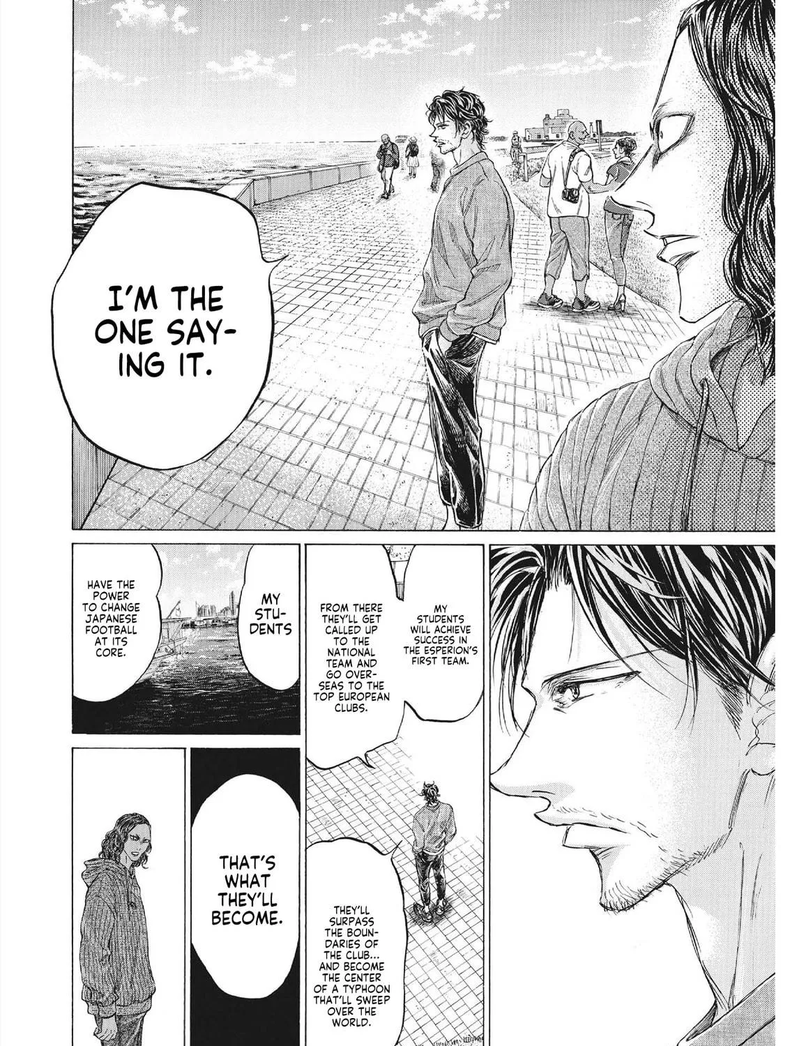 Read Ao Ashi chapter 343 image 22 on Lezhin
