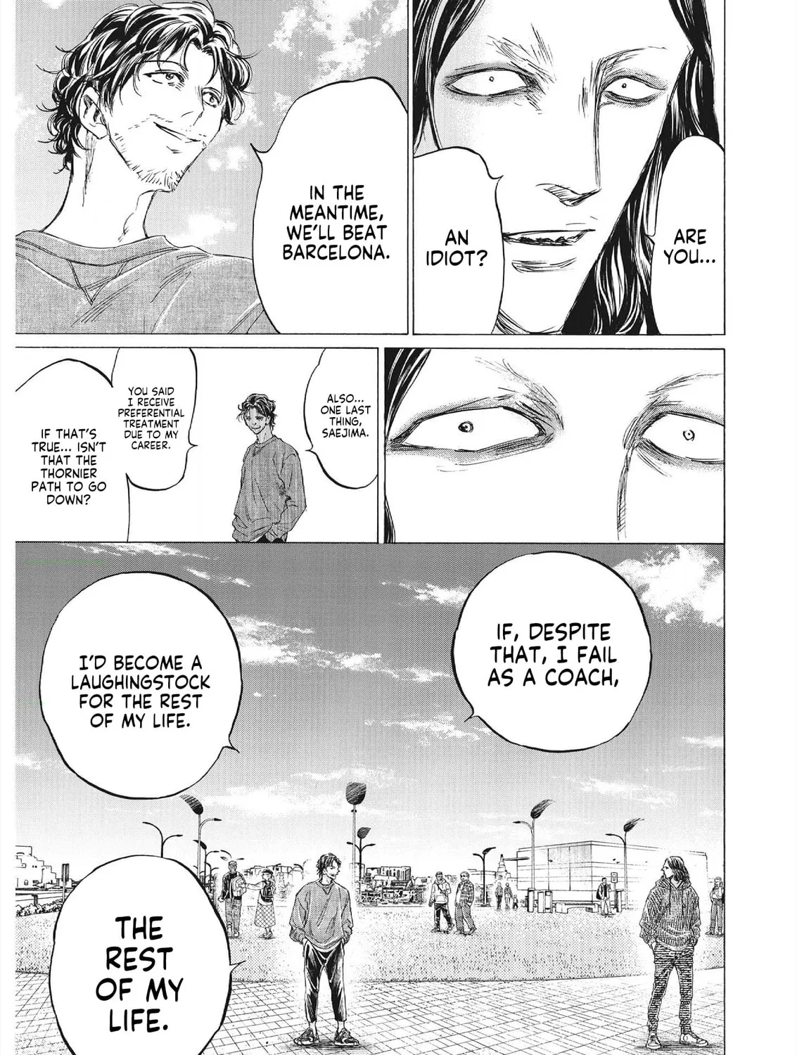 Read Ao Ashi chapter 343 image 24 on Lezhin