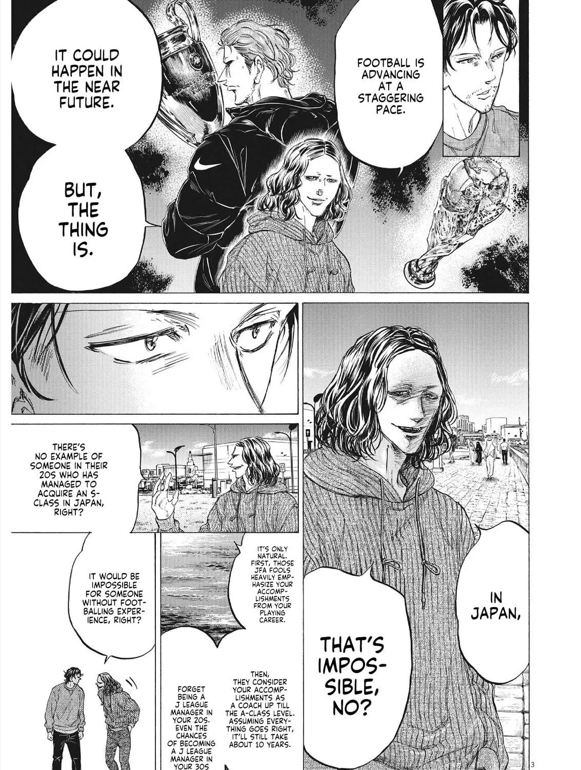 Read Ao Ashi chapter 343 image 4 on Lezhin
