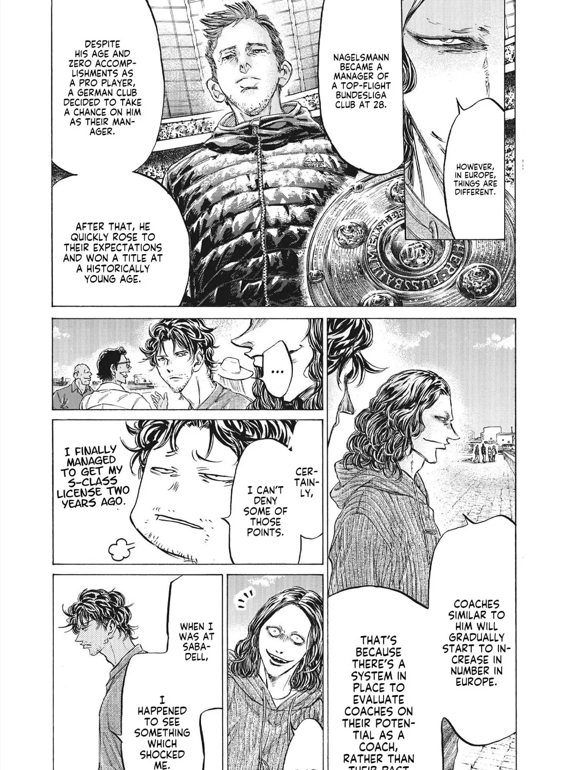 Read Ao Ashi chapter 343 image 6 on Lezhin