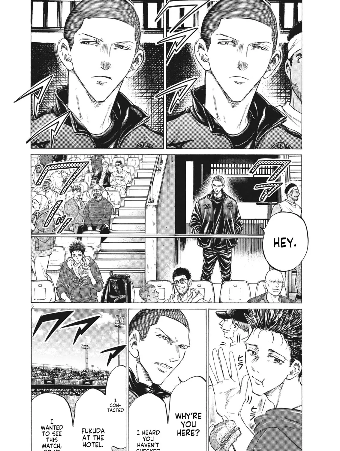 Read Ao Ashi chapter 344 image 11 on Lezhin