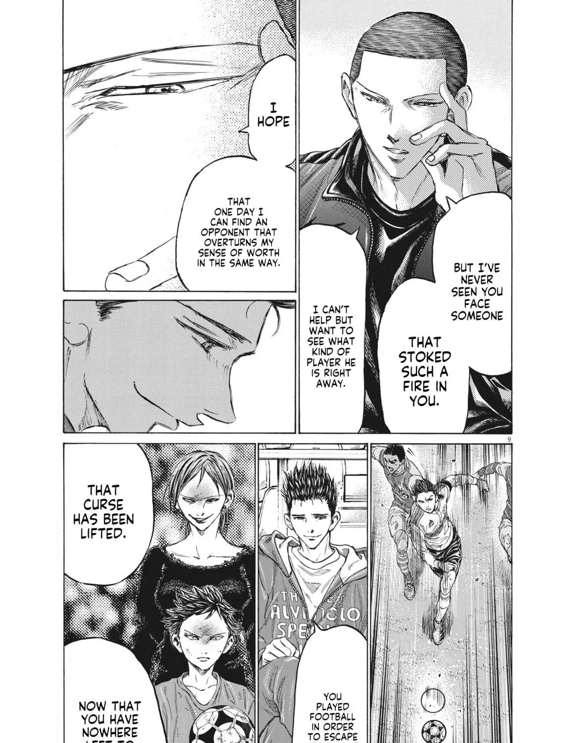 Read Ao Ashi chapter 344 image 17 on Lezhin