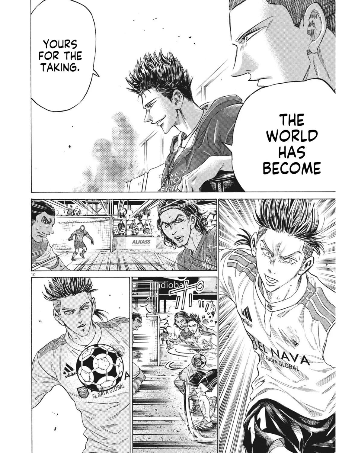 Read Ao Ashi chapter 344 image 19 on Lezhin