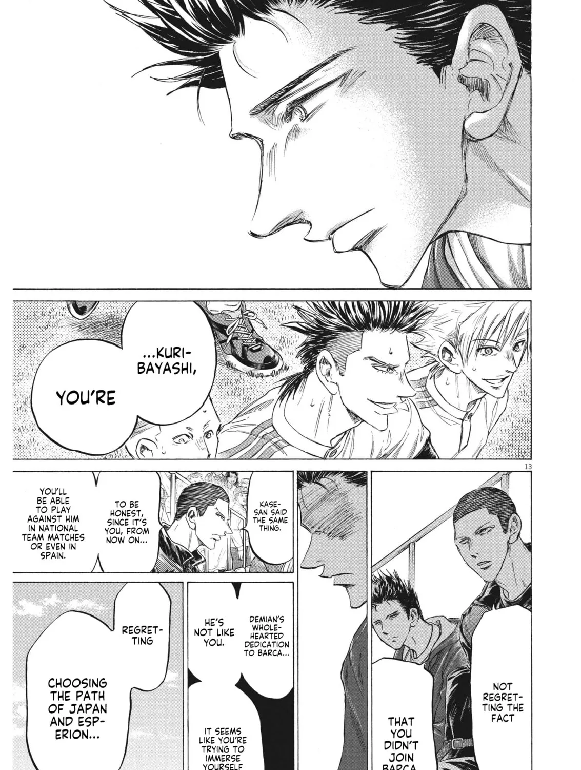 Read Ao Ashi chapter 344 image 25 on Lezhin