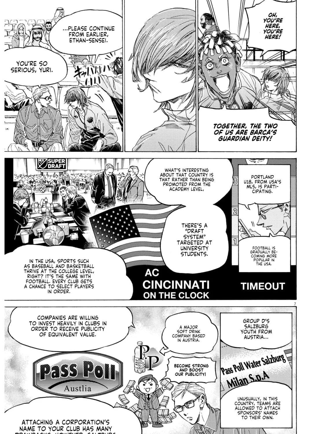 Read Ao Ashi chapter 345 image 10 on Lezhin