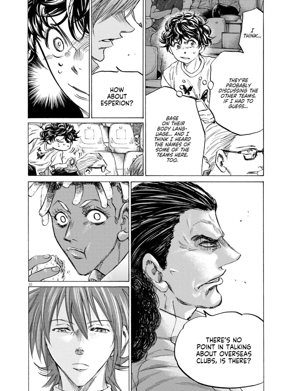 Read Ao Ashi chapter 345 image 16 on Lezhin