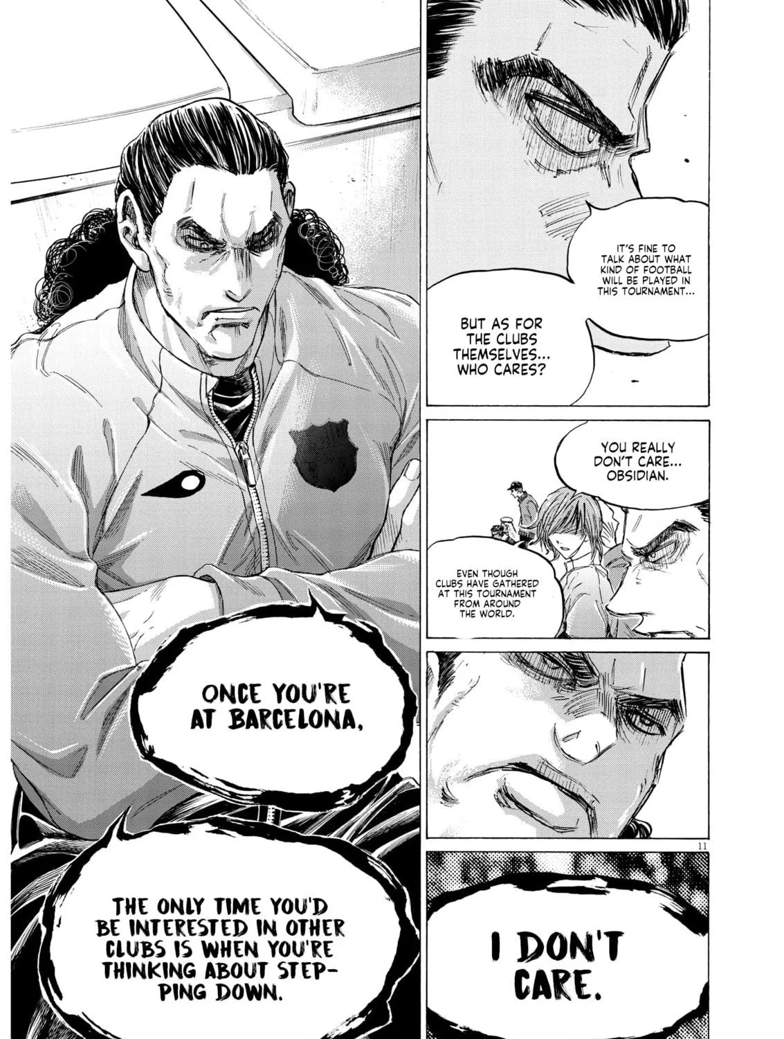 Read Ao Ashi chapter 345 image 18 on Lezhin