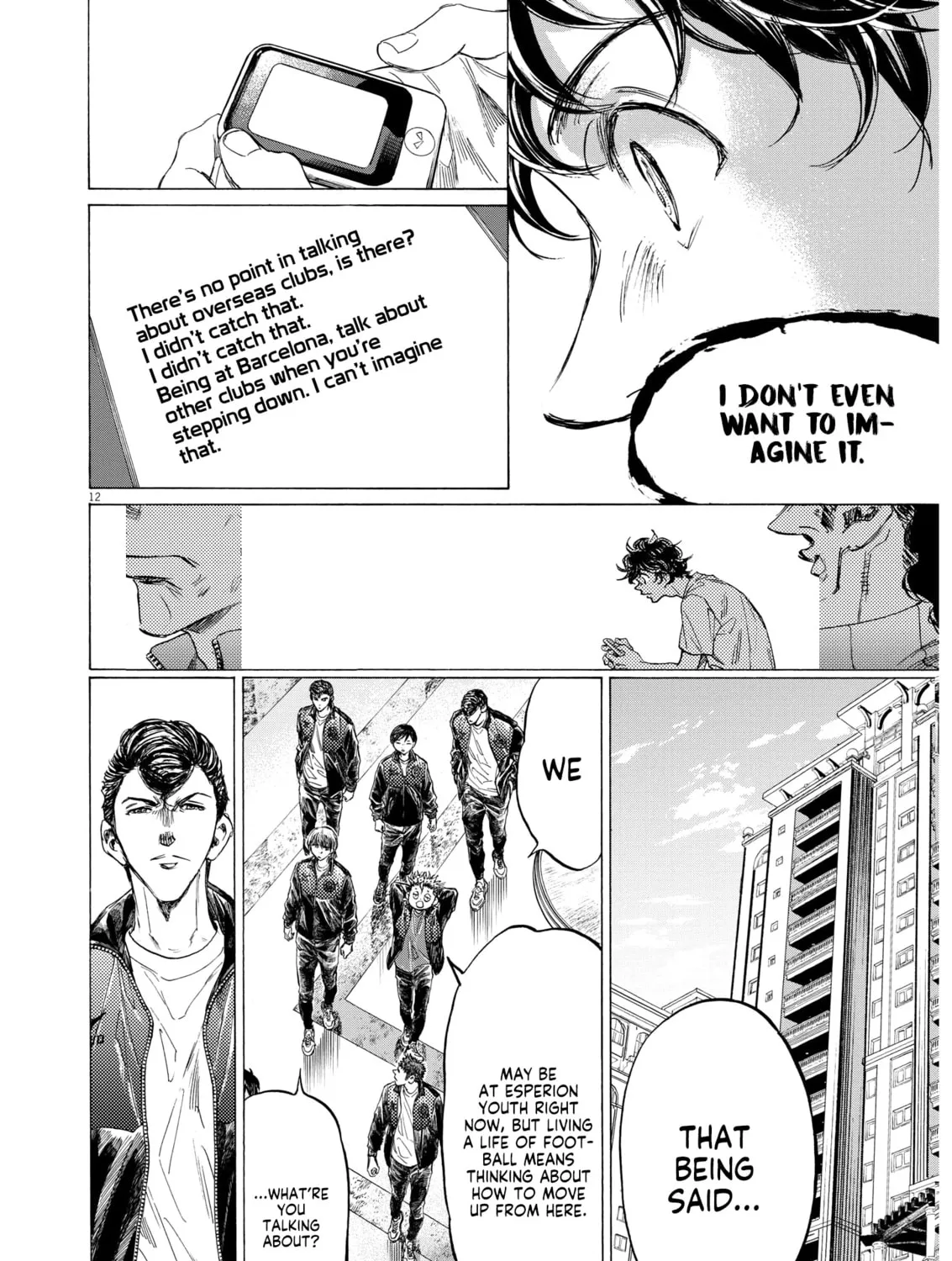 Read Ao Ashi chapter 345 image 20 on Lezhin