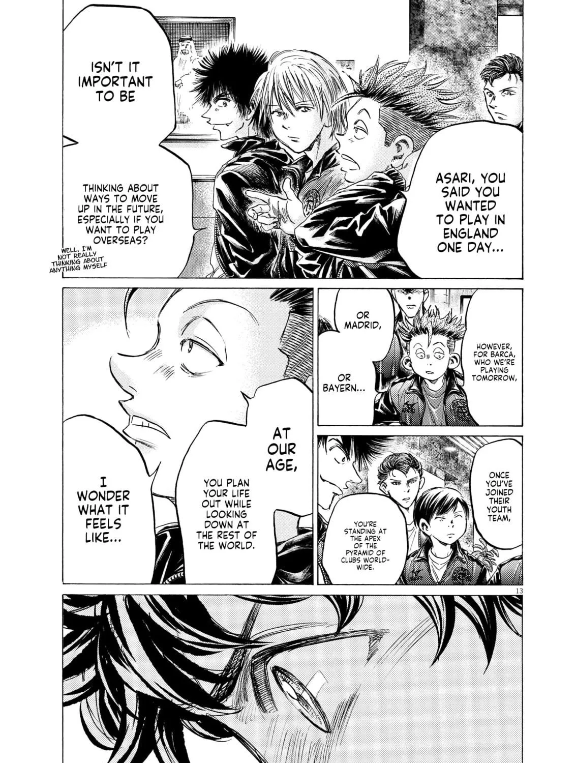 Read Ao Ashi chapter 345 image 22 on Lezhin