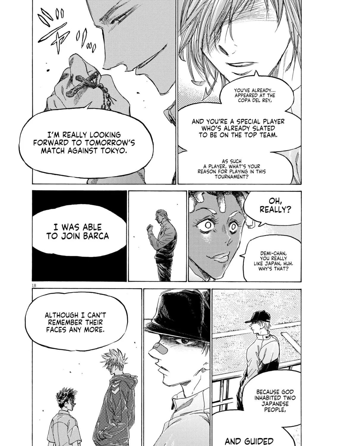 Read Ao Ashi chapter 345 image 32 on Lezhin
