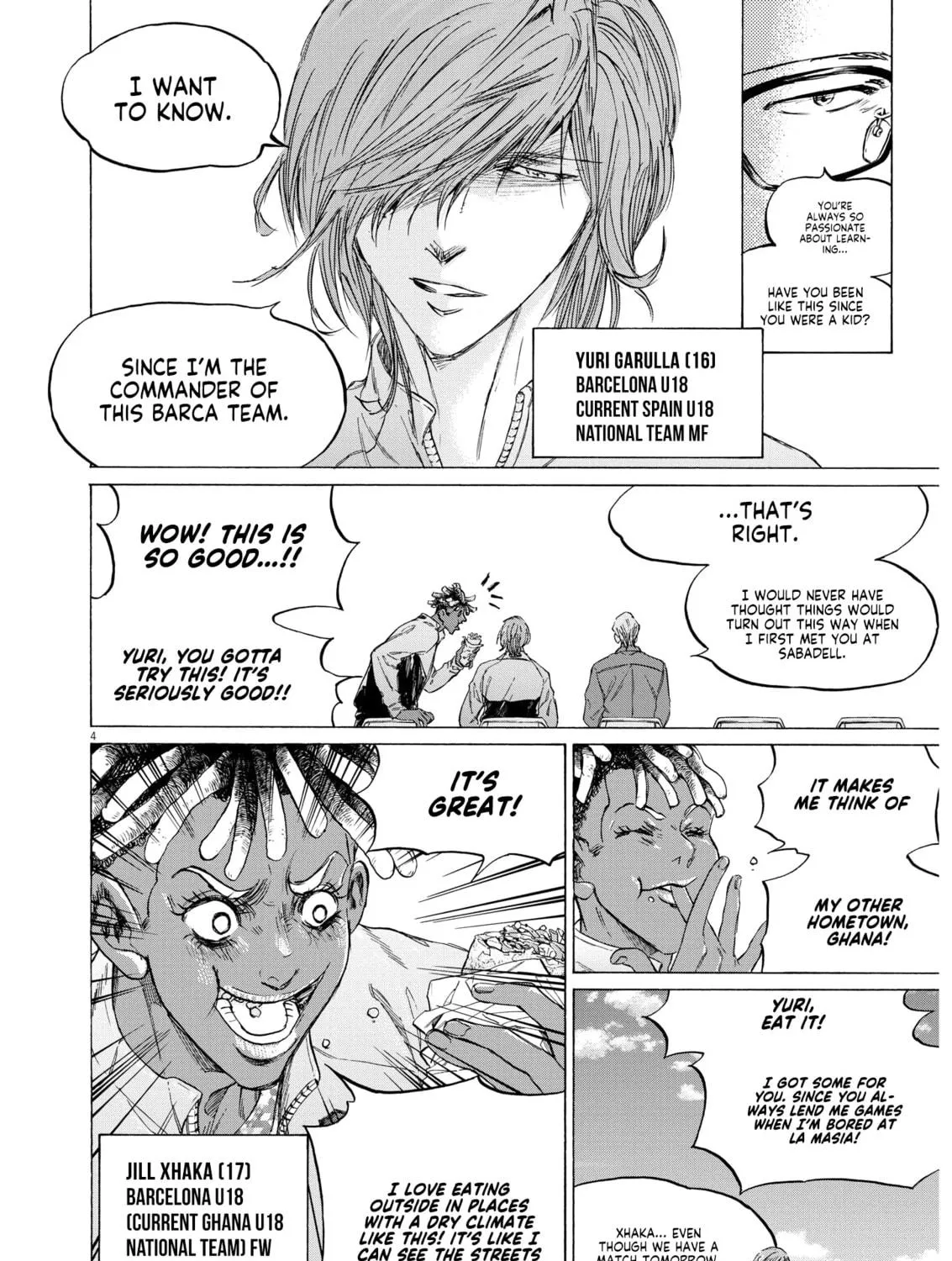 Read Ao Ashi chapter 345 image 4 on Lezhin