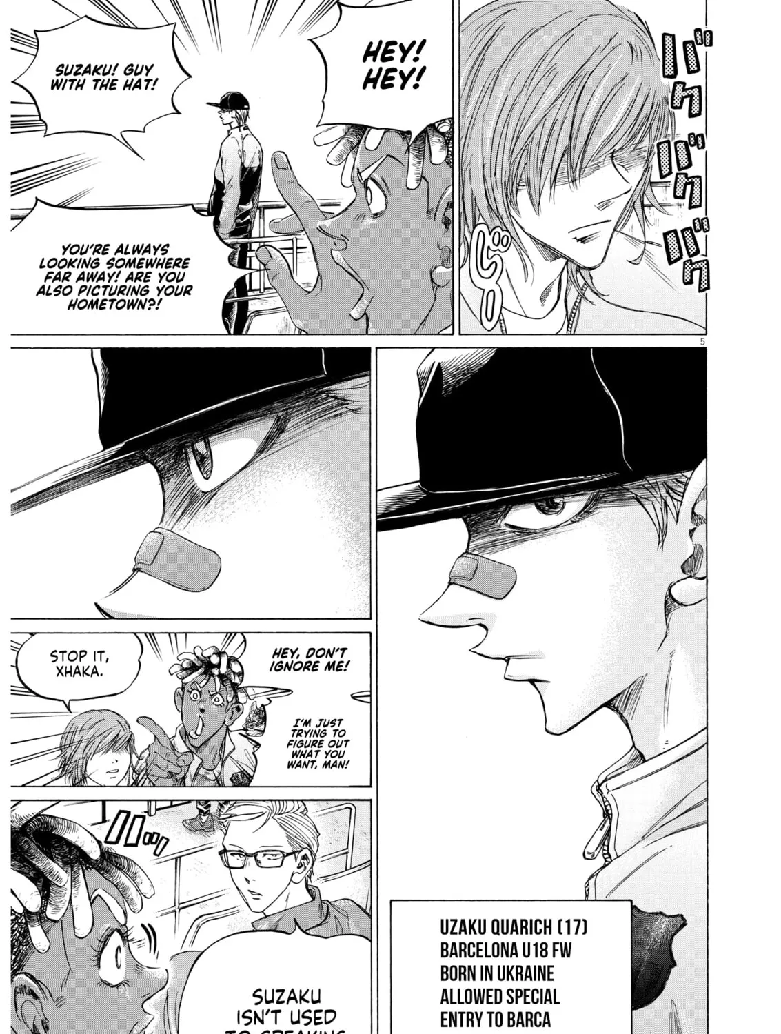 Read Ao Ashi chapter 345 image 6 on Lezhin