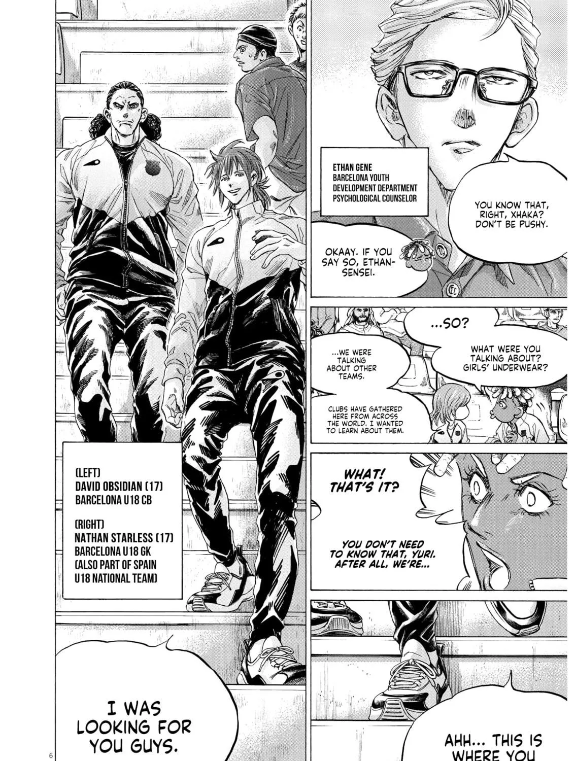 Read Ao Ashi chapter 345 image 8 on Lezhin