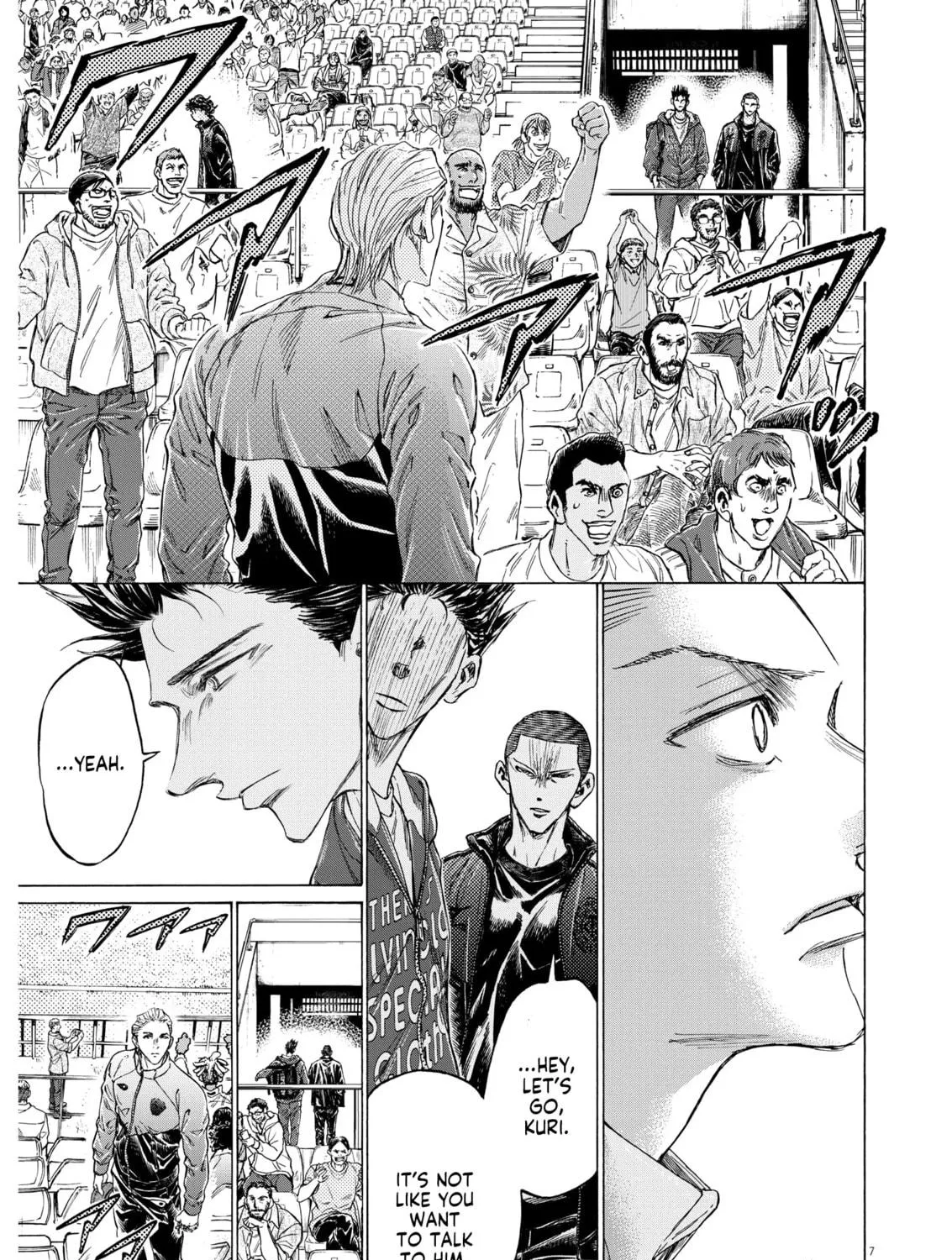 Read Ao Ashi chapter 346 image 10 on Lezhin