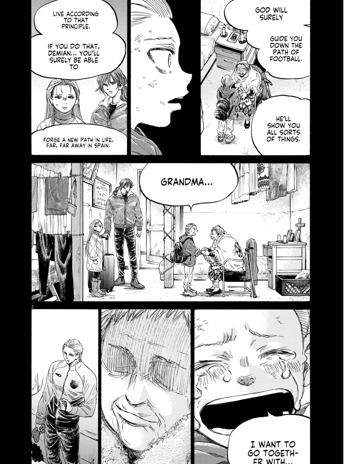 Read Ao Ashi chapter 346 image 2 on Lezhin