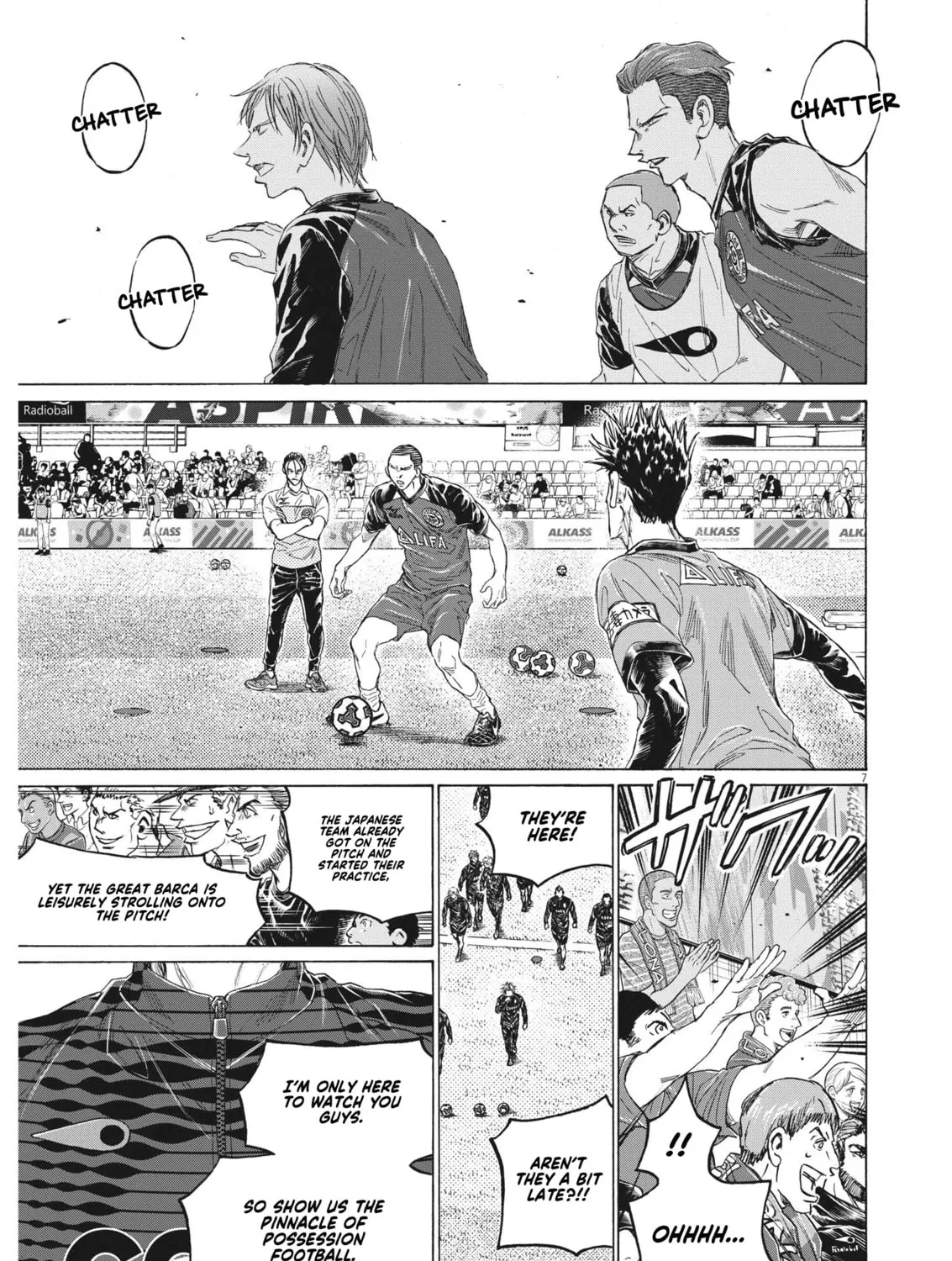 Read Ao Ashi chapter 347 image 13 on Lezhin