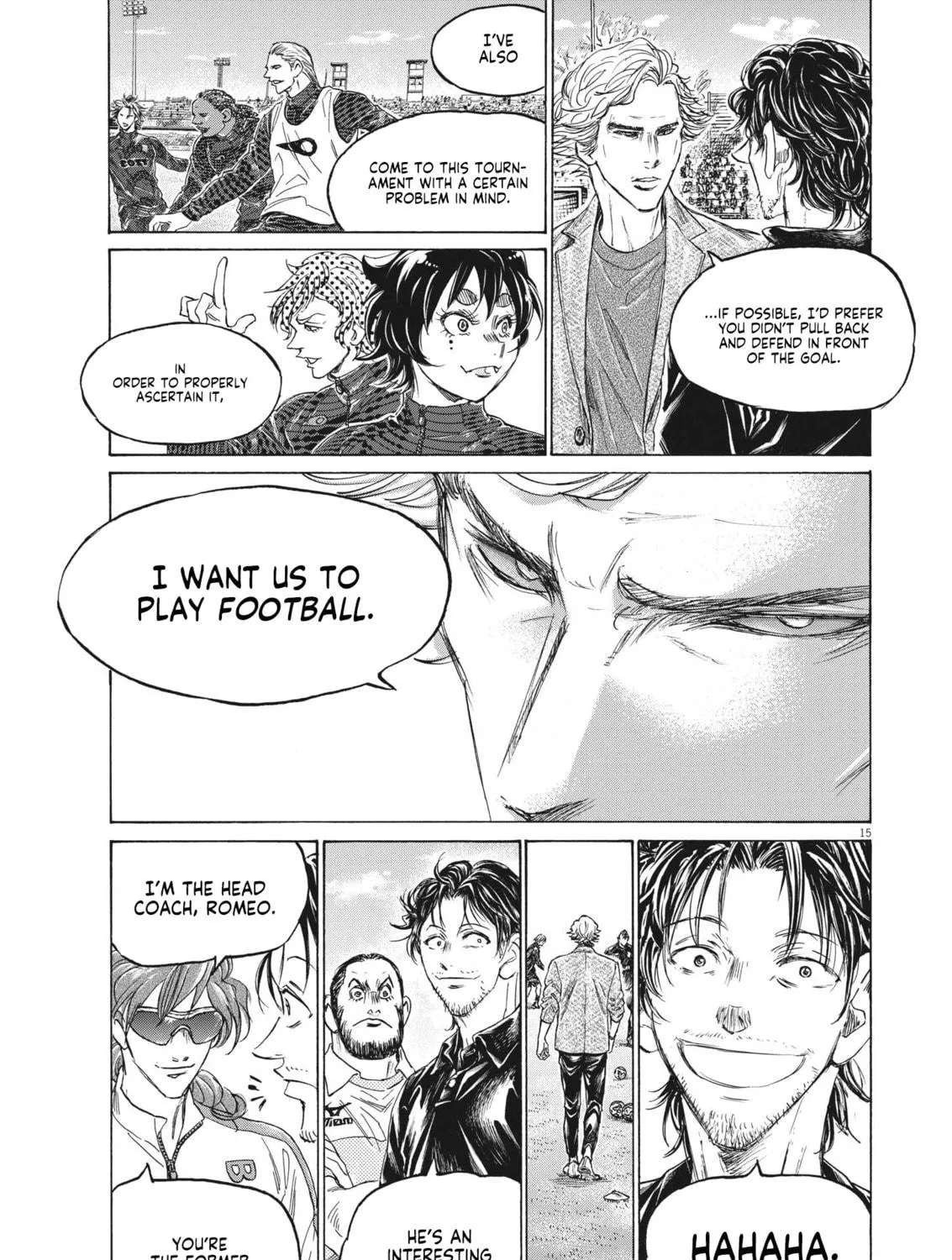 Read Ao Ashi chapter 347 image 27 on Lezhin