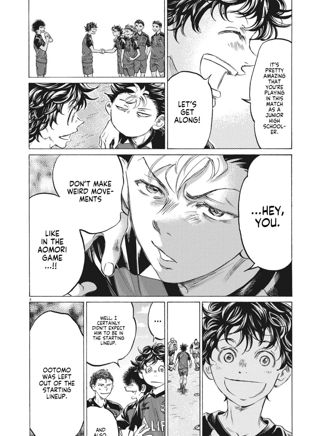 Read Ao Ashi chapter 347 image 7 on Lezhin