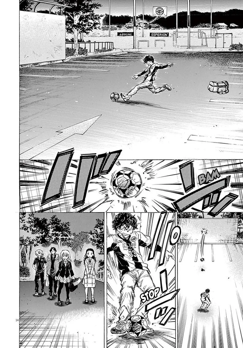 Read Ao Ashi chapter 35 image 13 on Lezhin