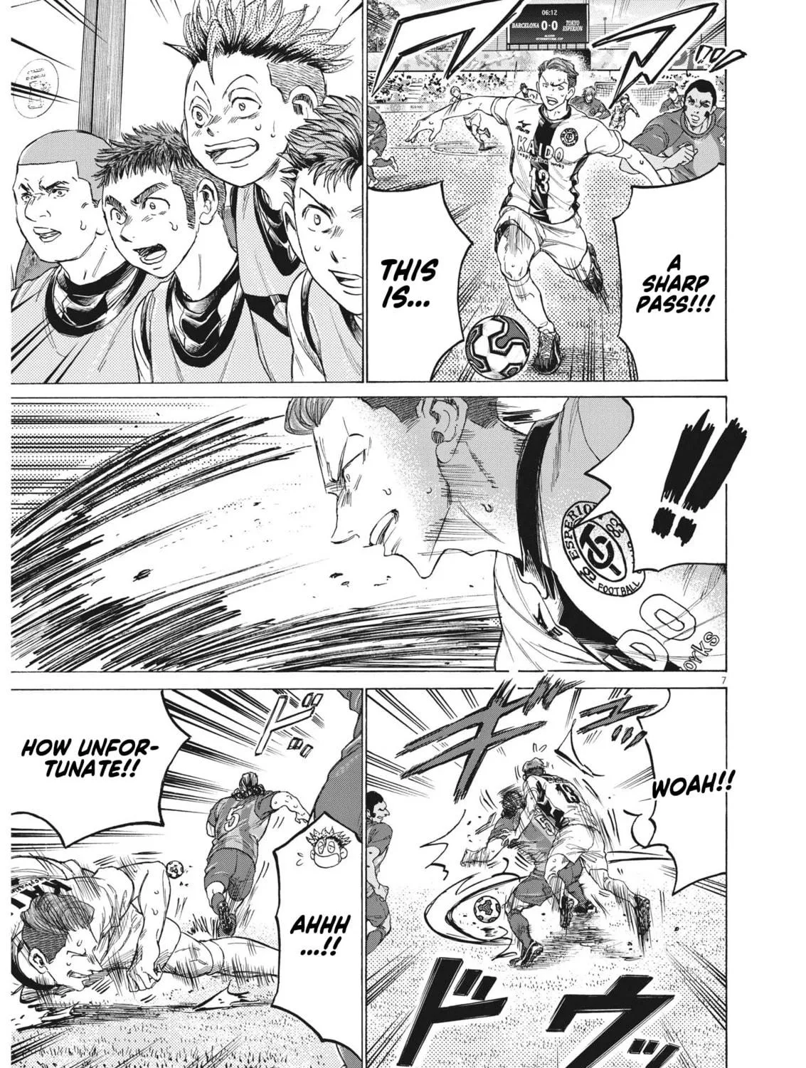 Read Ao Ashi chapter 350 image 10 on Lezhin