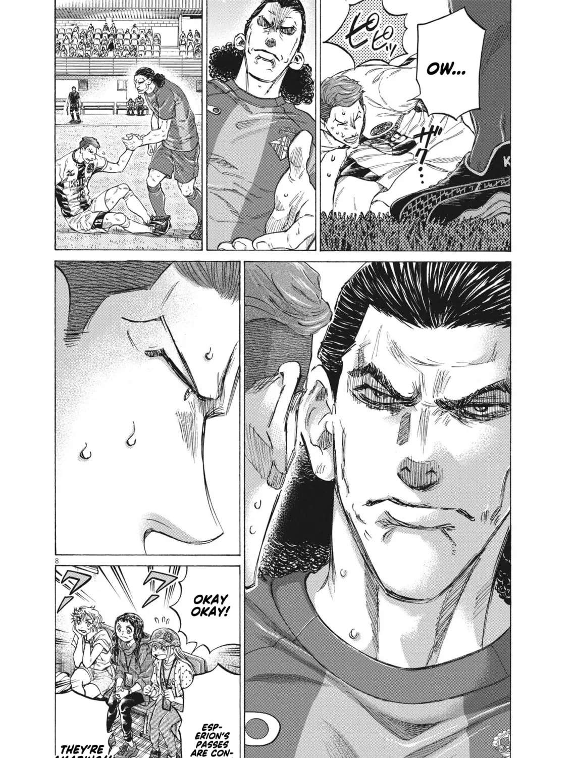 Read Ao Ashi chapter 350 image 12 on Lezhin
