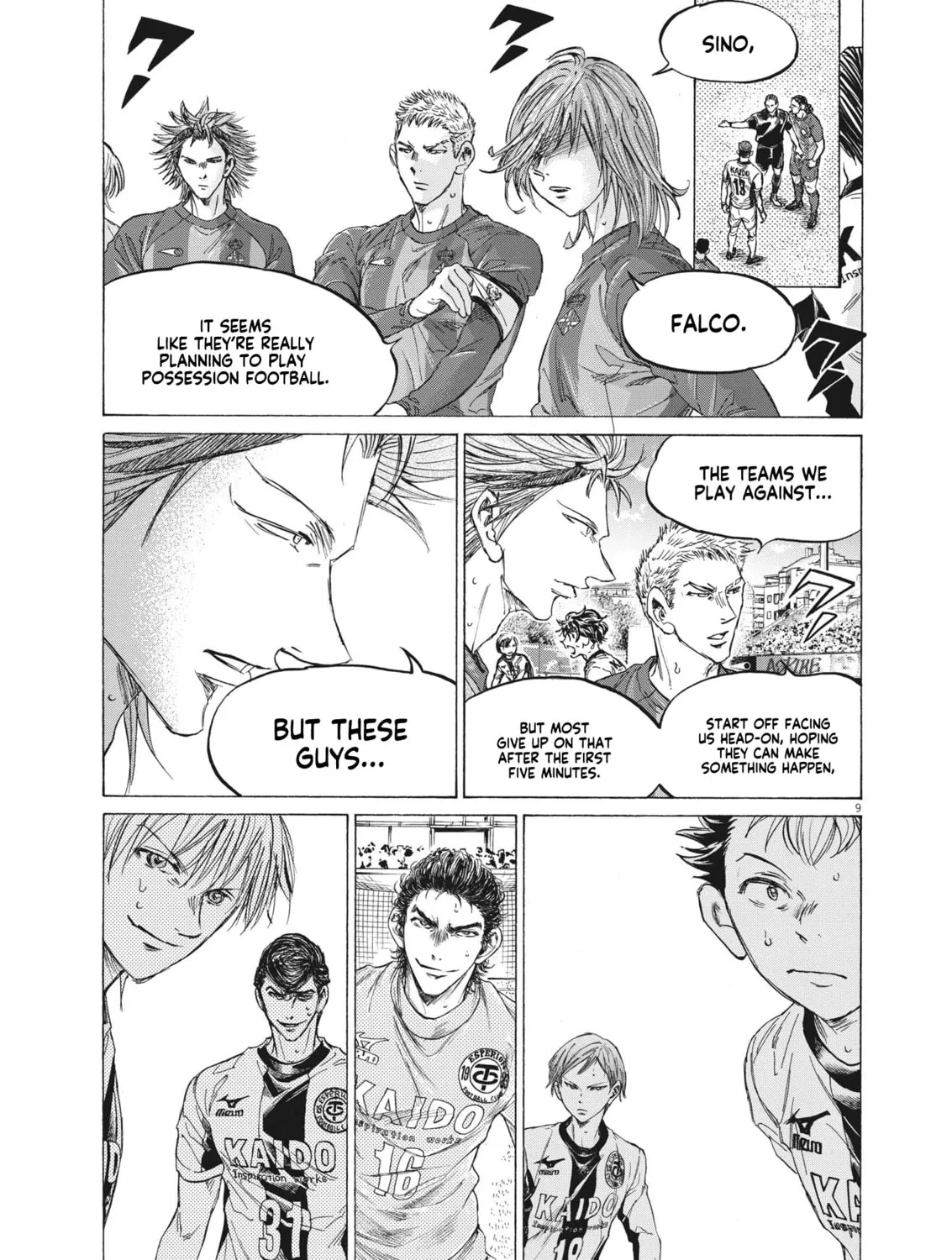 Read Ao Ashi chapter 350 image 14 on Lezhin