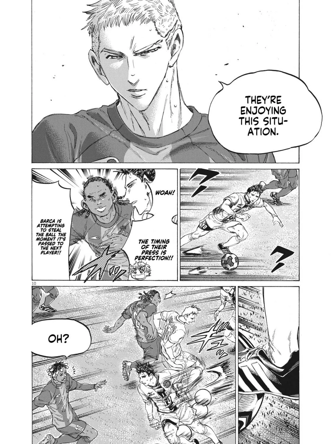 Read Ao Ashi chapter 350 image 16 on Lezhin