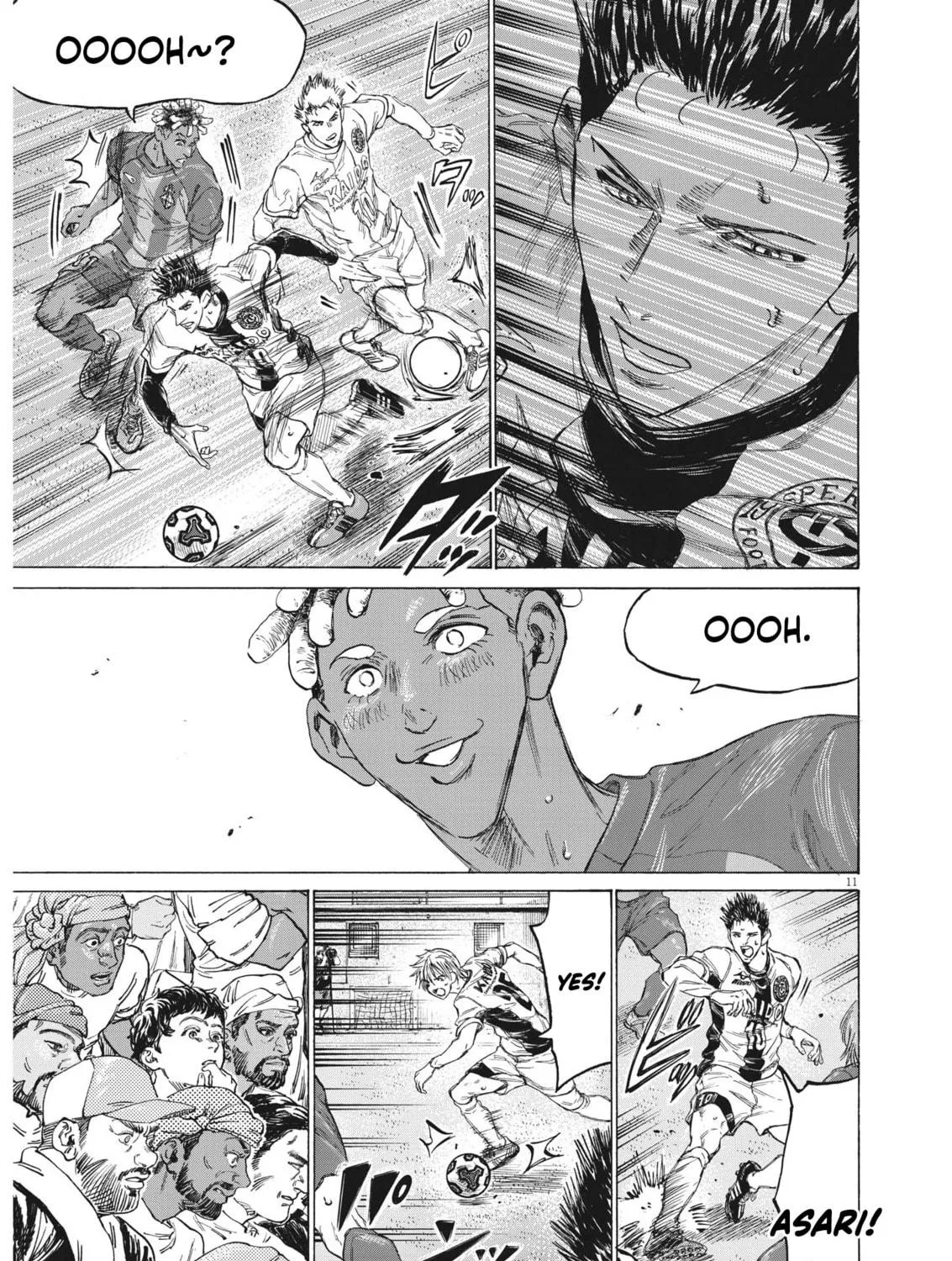 Read Ao Ashi chapter 350 image 18 on Lezhin