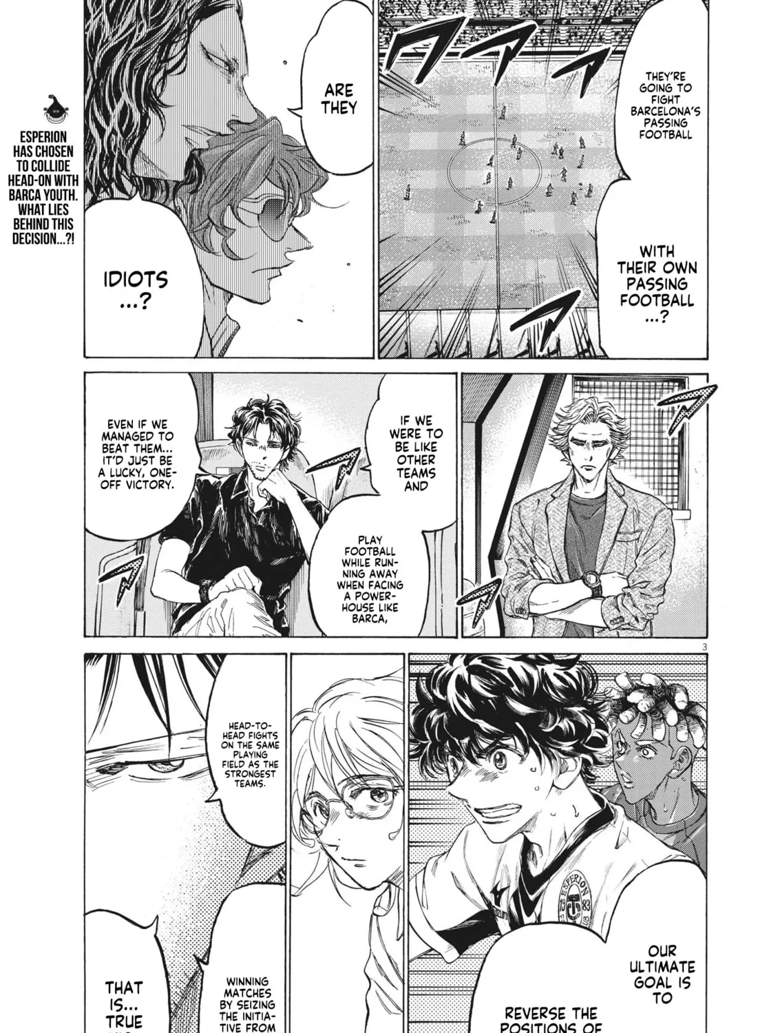 Read Ao Ashi chapter 350 image 2 on Lezhin