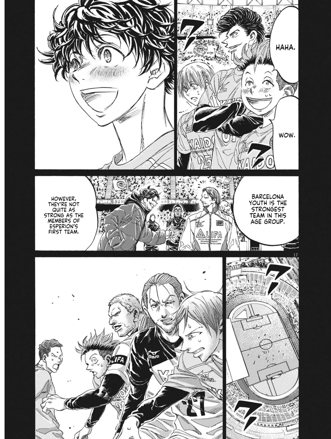 Read Ao Ashi chapter 350 image 30 on Lezhin
