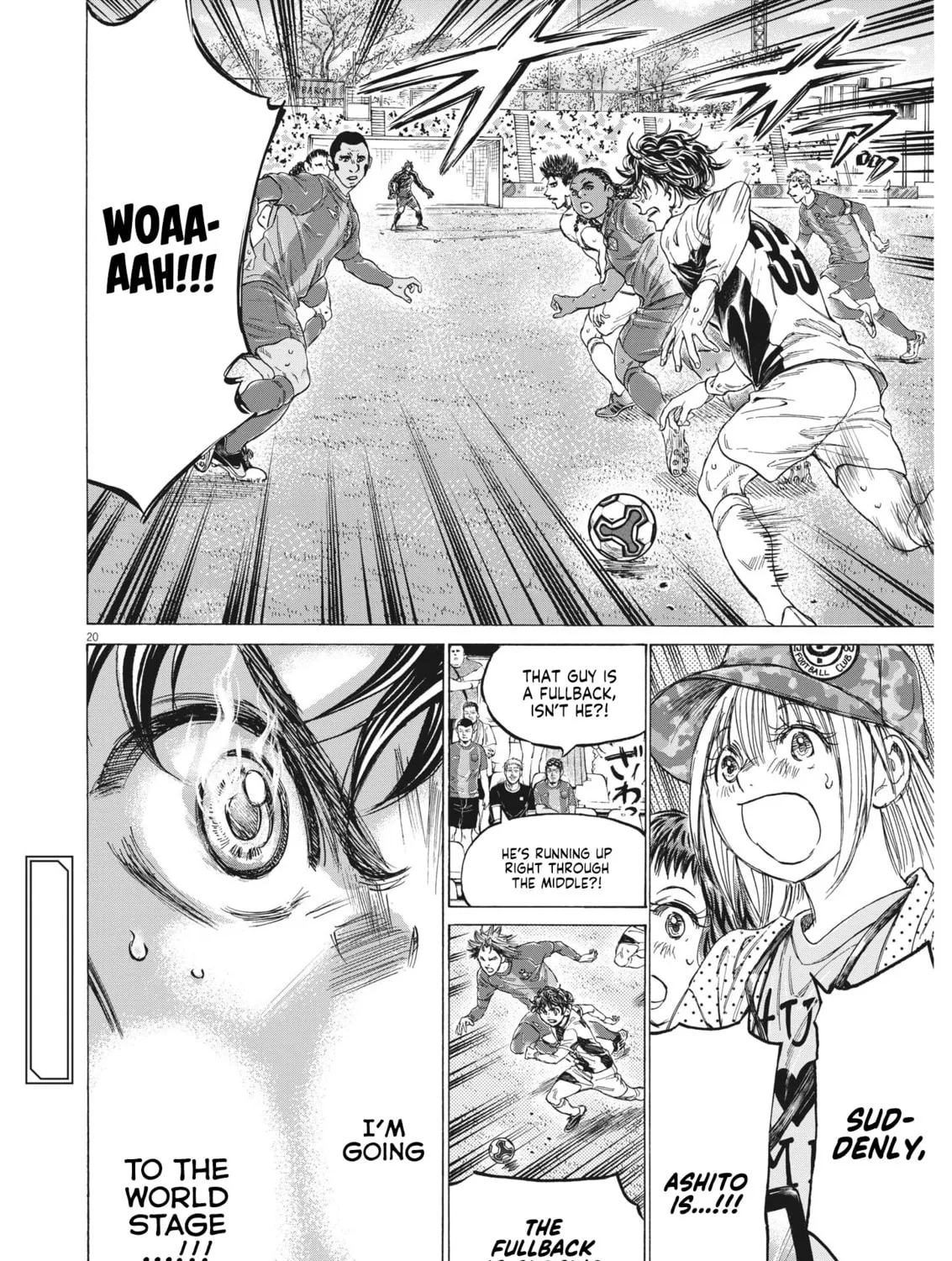 Read Ao Ashi chapter 350 image 36 on Lezhin