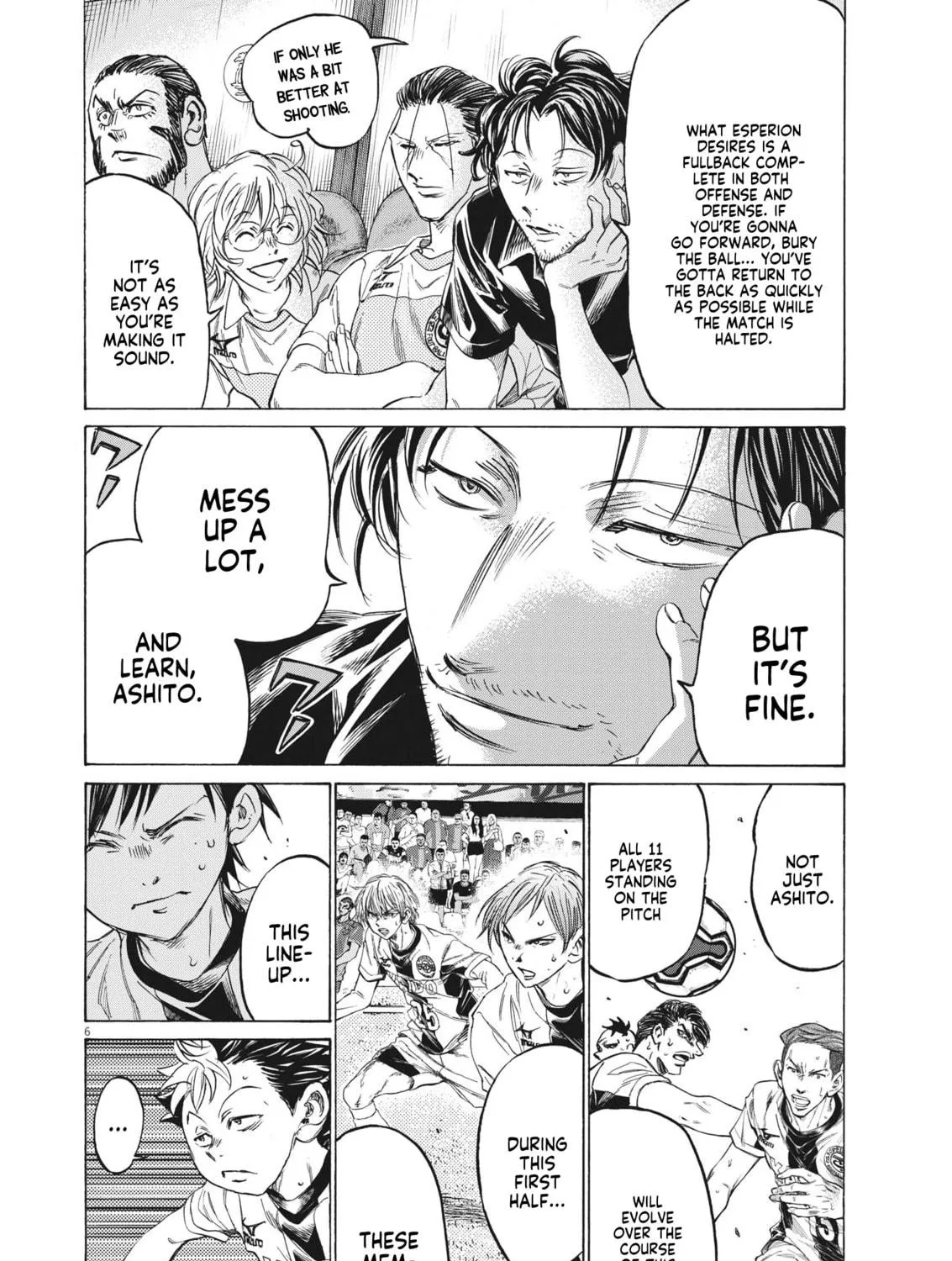 Read Ao Ashi chapter 352 image 10 on Lezhin