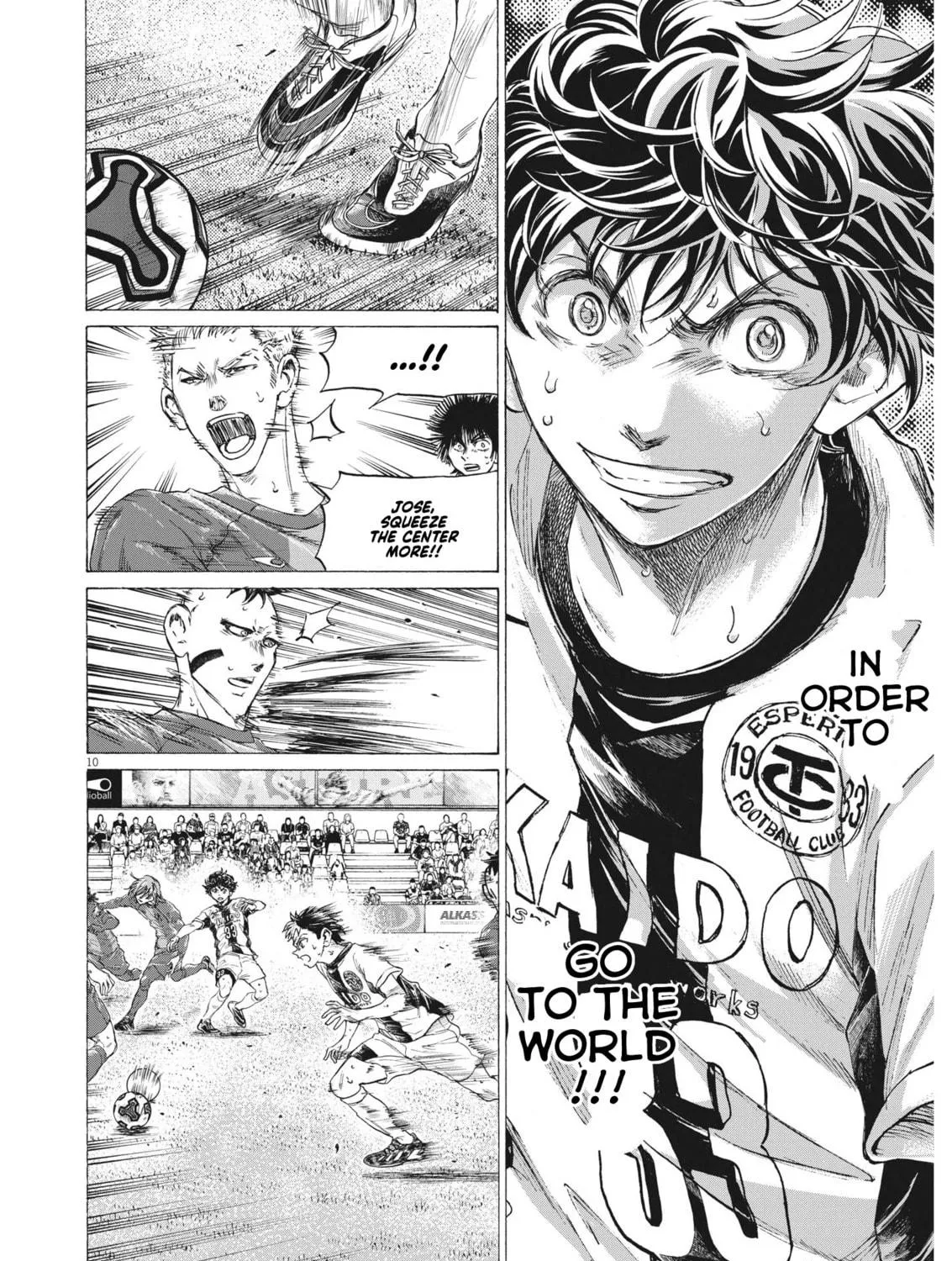 Read Ao Ashi chapter 352 image 18 on Lezhin