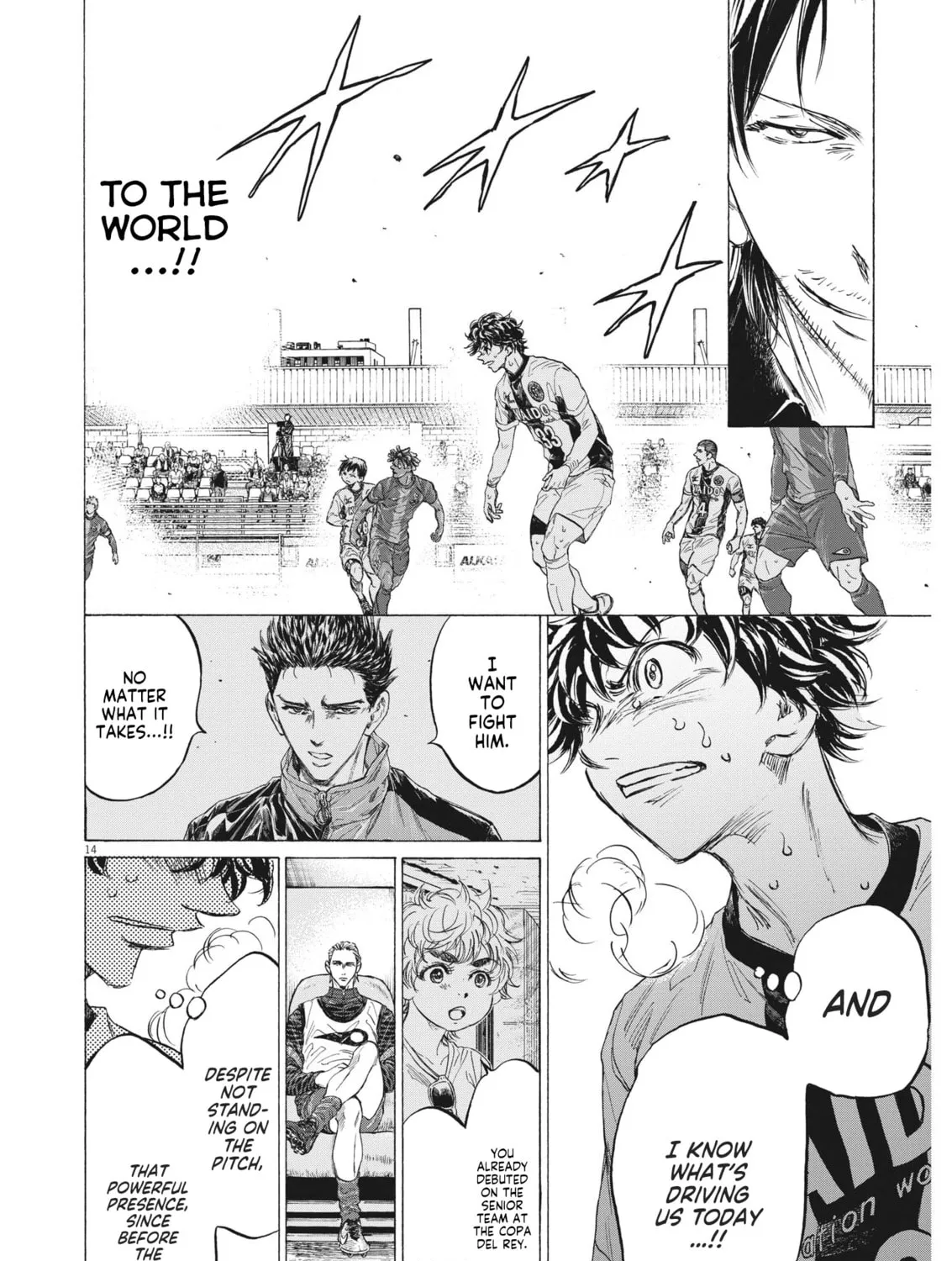 Read Ao Ashi chapter 352 image 26 on Lezhin
