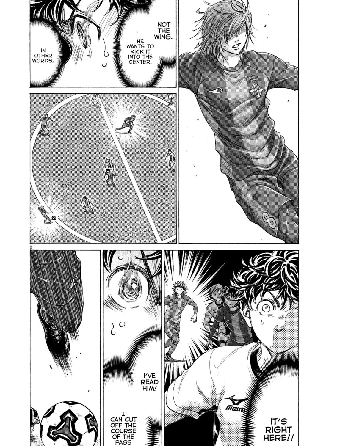 Read Ao Ashi chapter 353 image 14 on Lezhin