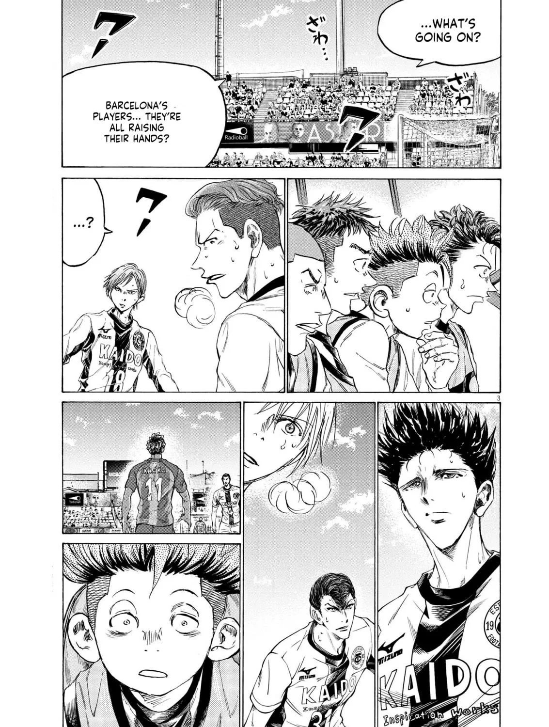Read Ao Ashi chapter 353 image 4 on Lezhin