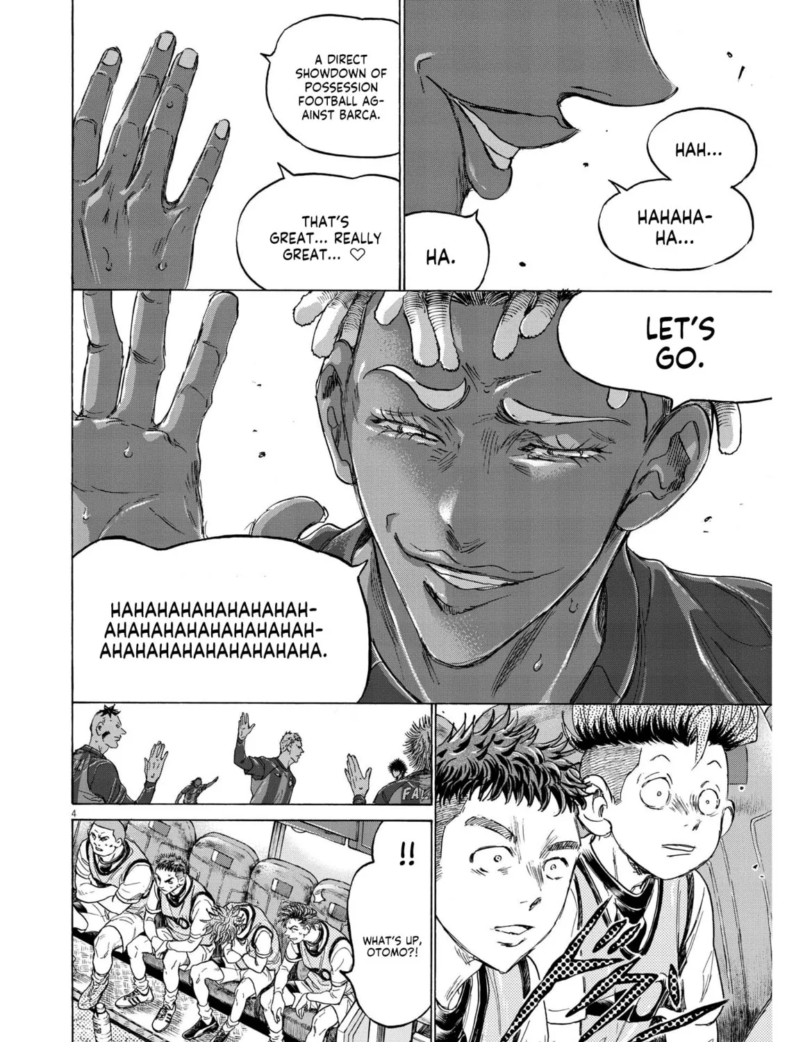 Read Ao Ashi chapter 353 image 6 on Lezhin
