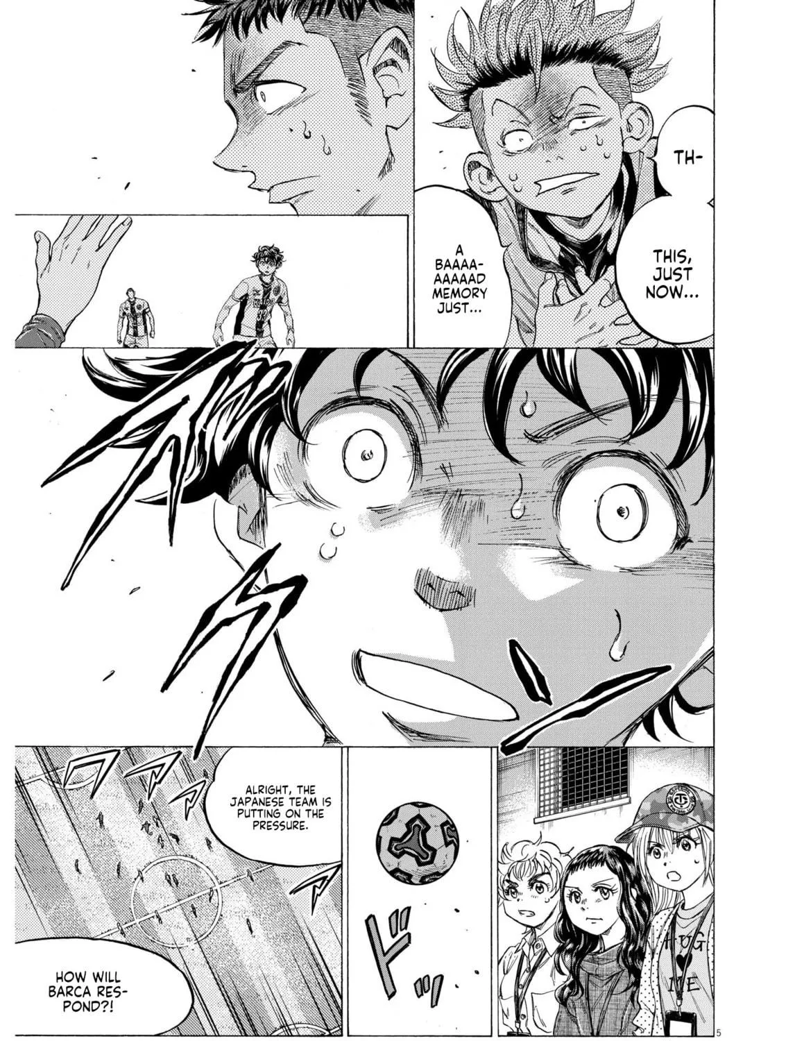 Read Ao Ashi chapter 353 image 8 on Lezhin
