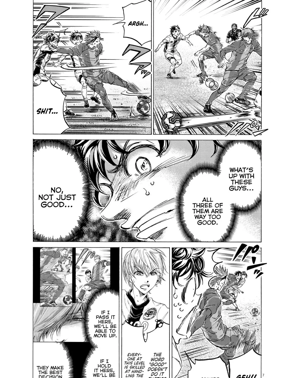 Read Ao Ashi chapter 355 image 12 on Lezhin