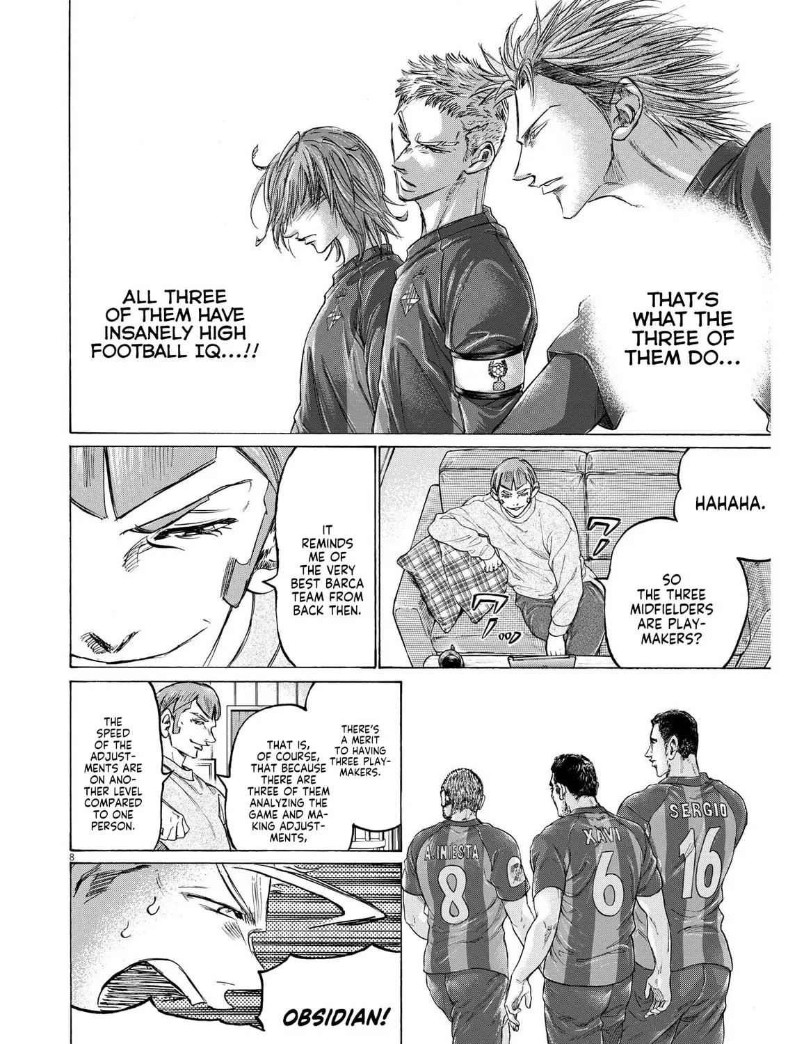 Read Ao Ashi chapter 355 image 14 on Lezhin